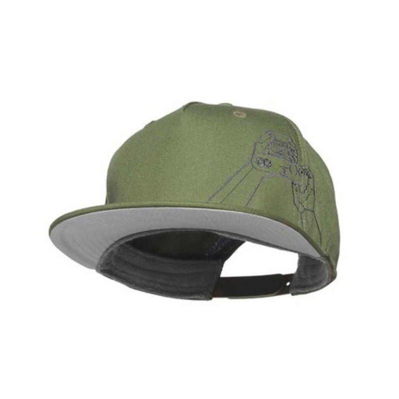 [COOPH] Gray chart cap HANDS ON Olive